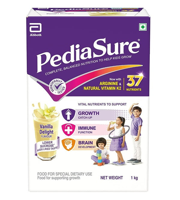 PediaSure Health and Nutrition Drink Powder for Kids Growth (Vanilla) | Grocsy