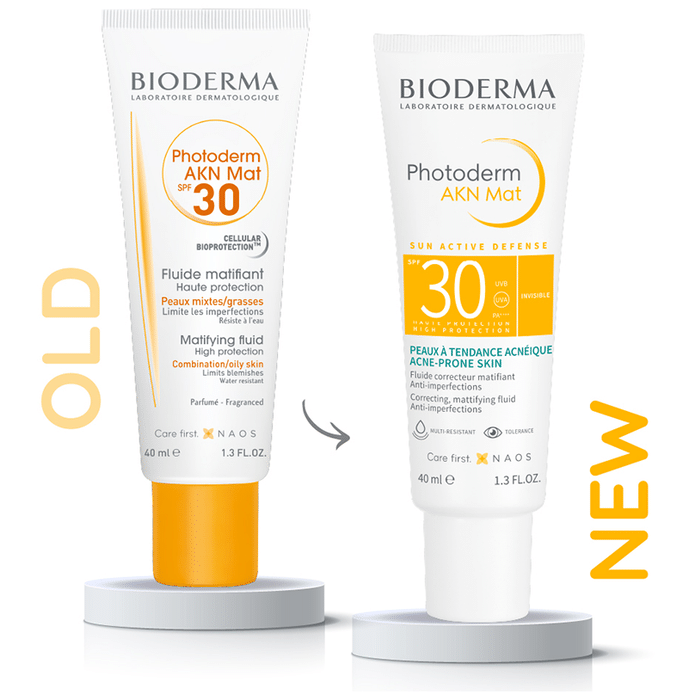Bioderma Photoderm AKN Mat Sunscreen SPF 30 PA++++ For Acne Prone Skin | Grocsy