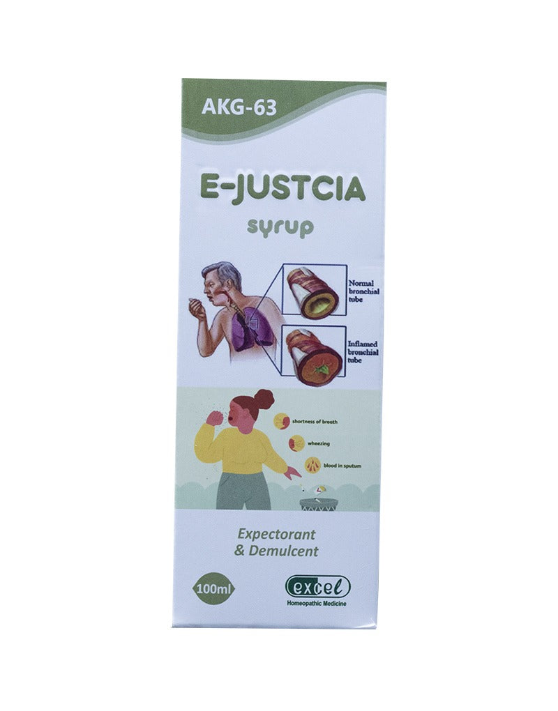 Excel Pharma E-Justcia Syrup | Grocsy