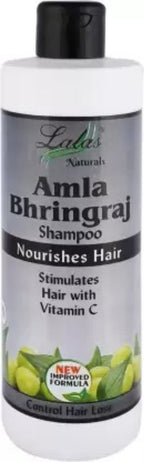 Lalas Naturals Hair Growth Shampoo With Amla & Bhringraj | Grocsy