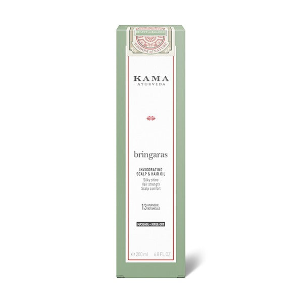 Kama Ayurveda Bringaras Invigorating Scalp & Hair Oil | Grocsy