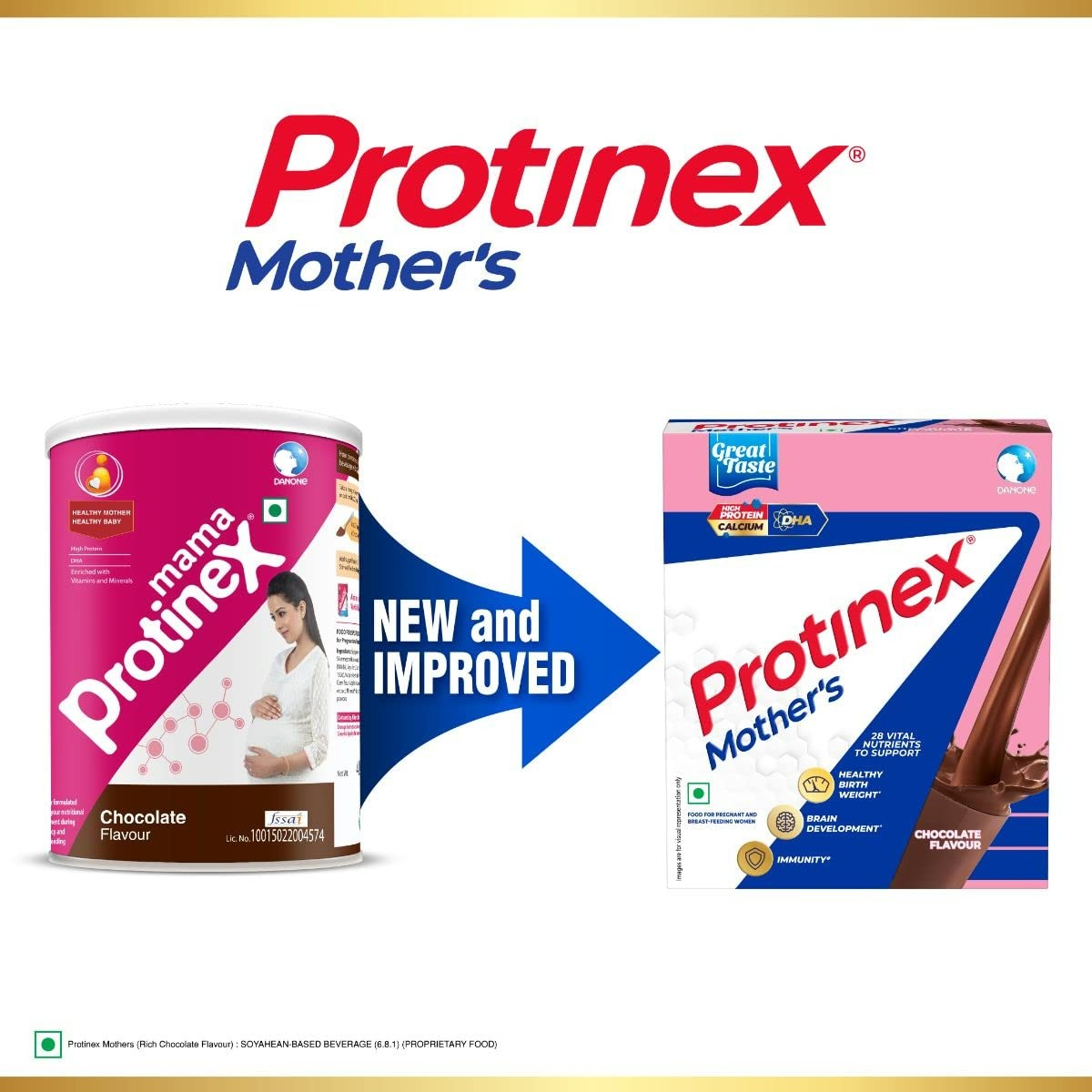 Protinex Mother's Nutritional Mix - Creamy Vanilla Flavour | With 28 Vital Nutrients to Support Healthy Birth Weight, Brain Development & Immunity | Grocsy