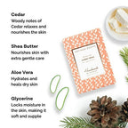 Kimirica Artisan Soap Cedar Shea | Grocsy
