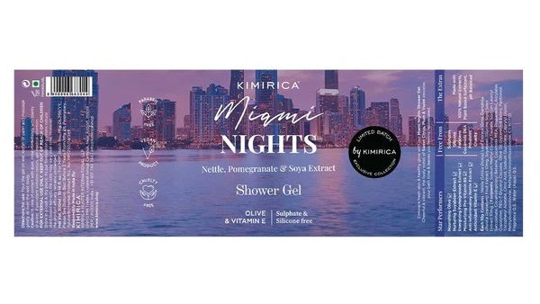 Kimirica Miami Nights Shower Gel | Grocsy
