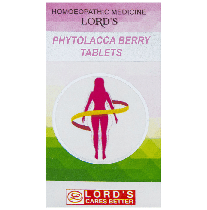 Lord's Homeopathy Phytolacca Berry Tablets | Grocsy
