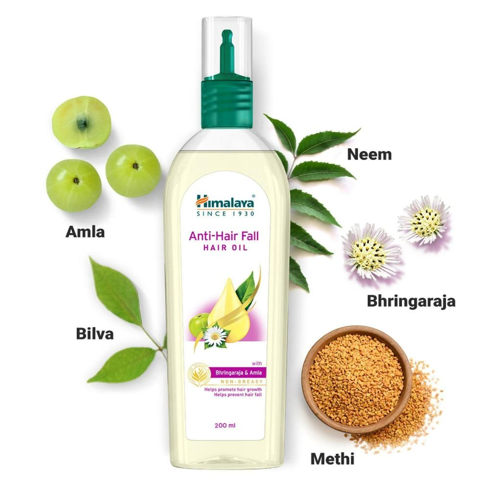 Himalaya Anti-Hair Fall Hair Oil | Grocsy