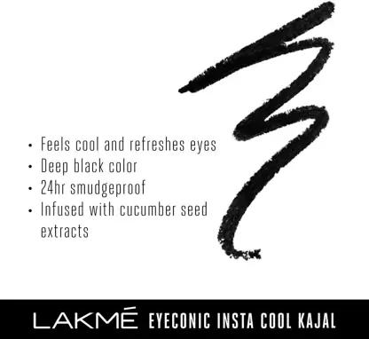 Lakme Eyeconic Insta Cool Kajal | Grocsy