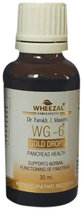 Wheezal Homeopathy WG-6 Gold Drops | Grocsy