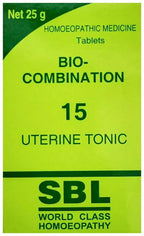 SBL Homeopathy Bio-Combination 15 Tablets | Grocsy