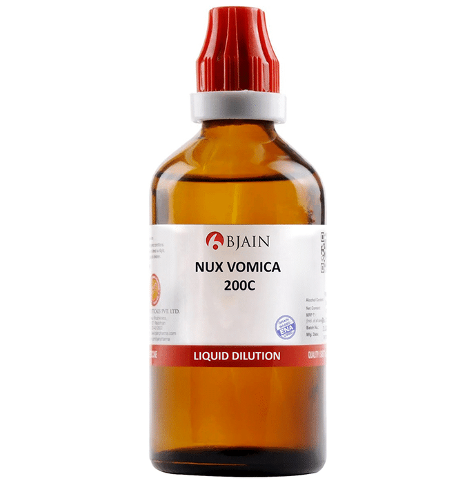 Bjain Homeopathy Nux Vomica Dilution | Grocsy