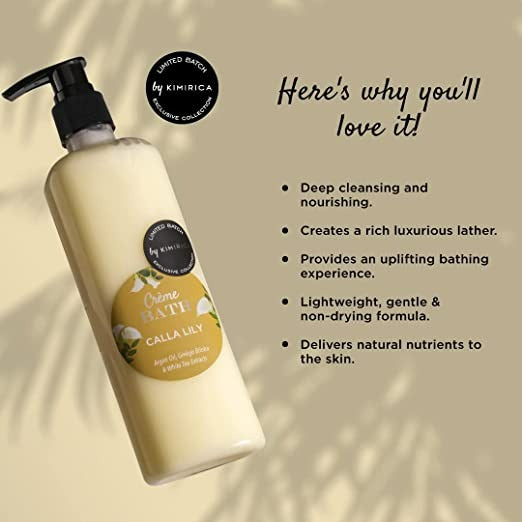 Kimirica Creme Bath Calla Lilly Body Wash | Grocsy