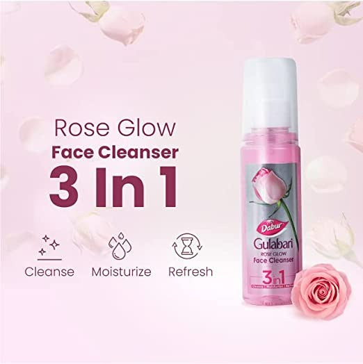Dabur Gulabari Rose Glow Face Cleanser | Grocsy