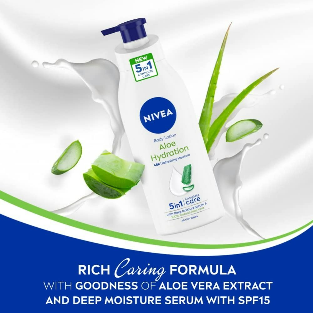 Nivea Body Lotion Aloe Hydration 48h | Grocsy