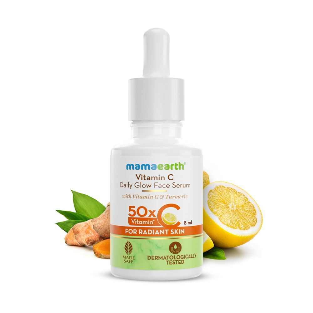 Mamaearth Vitamin C Daily Glow Face Serum | Grocsy