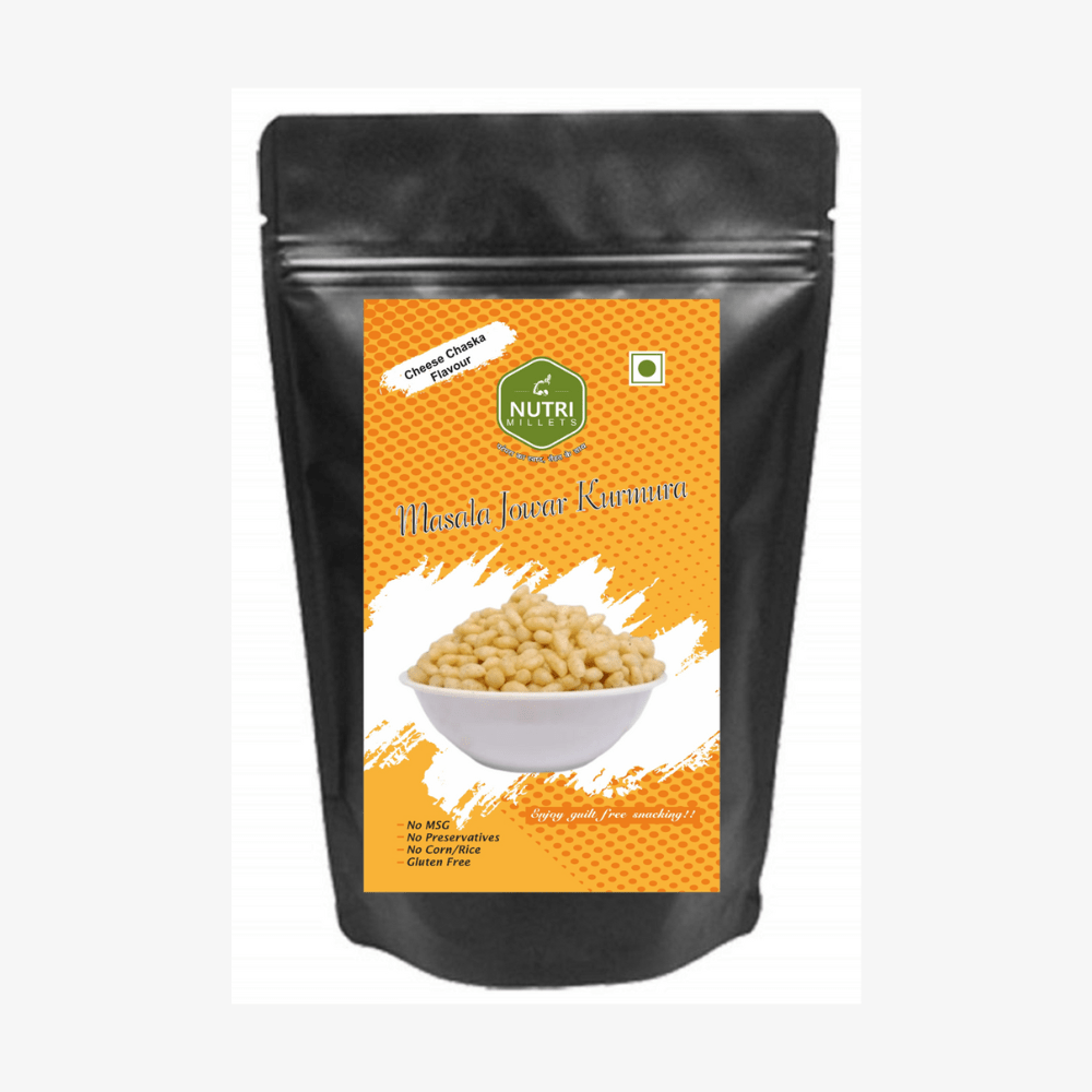 Nutrimillets Masala Jowar Kurmura | Grocsy