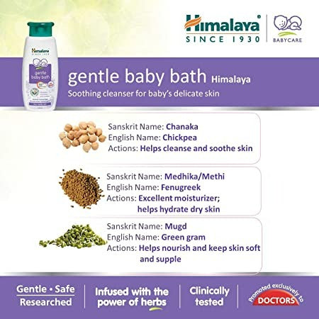 Himalaya Gentle Baby Wash | Grocsy