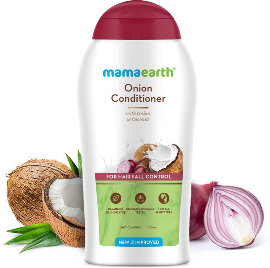 Mamaearth Onion Conditioner For Hair Fall Control | Grocsy