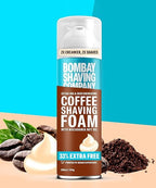 Bombay Shaving Company Coffee Shaving Foam with Macadamia Nut Oil | Grocsy
