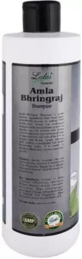 Lalas Naturals Hair Growth Shampoo With Amla & Bhringraj | Grocsy