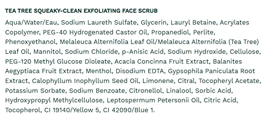 The Body Shop Tea Tree Squeaky-Clean Scrub | Grocsy