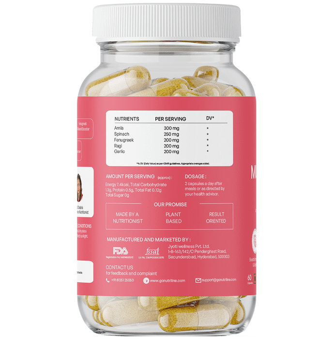 Nutriline Multivitamins with Iron Capsules | Grocsy