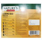 Nature's Essence Glowing Gold Facial Kit | Grocsy