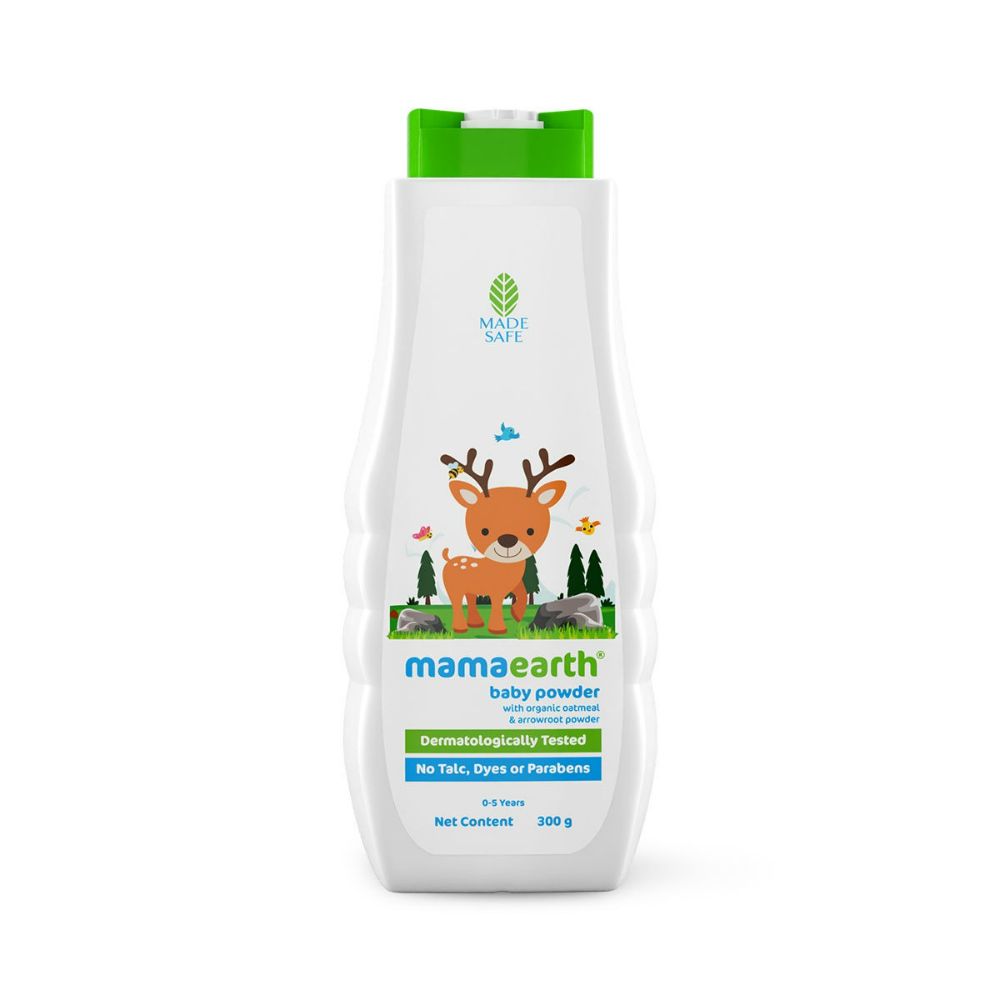 Mamaearth Dusting Baby Powder For Calms & Relaxes Skin, Prevents Diaper Rash | Grocsy