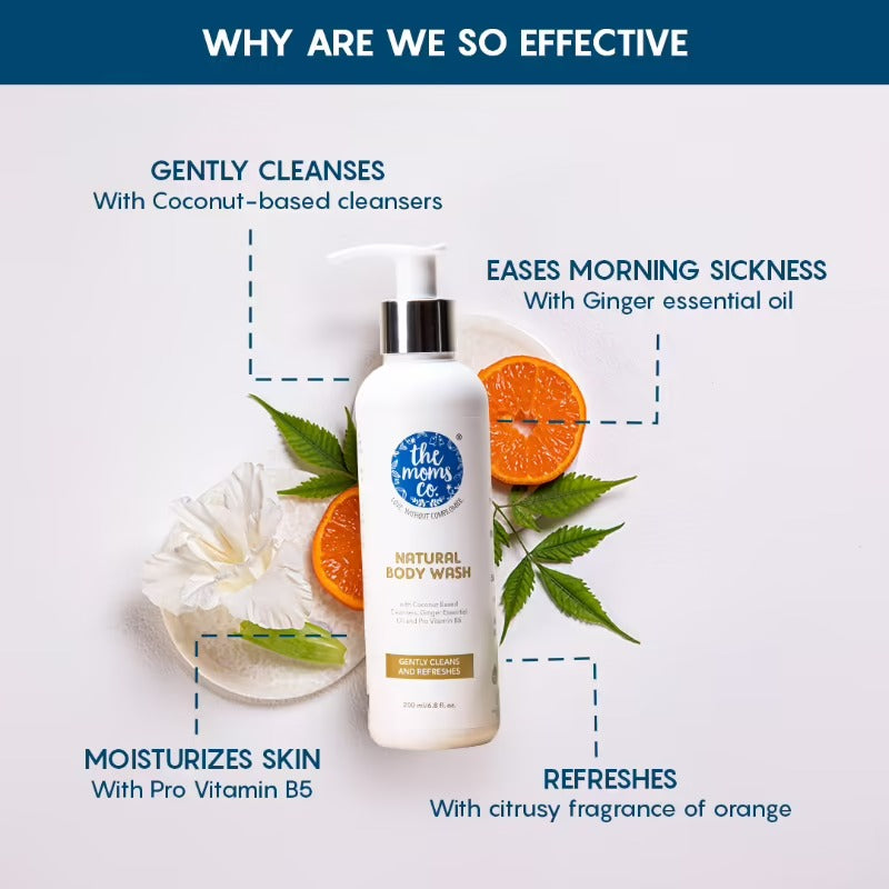 The Moms Co Natural Body Wash | Grocsy