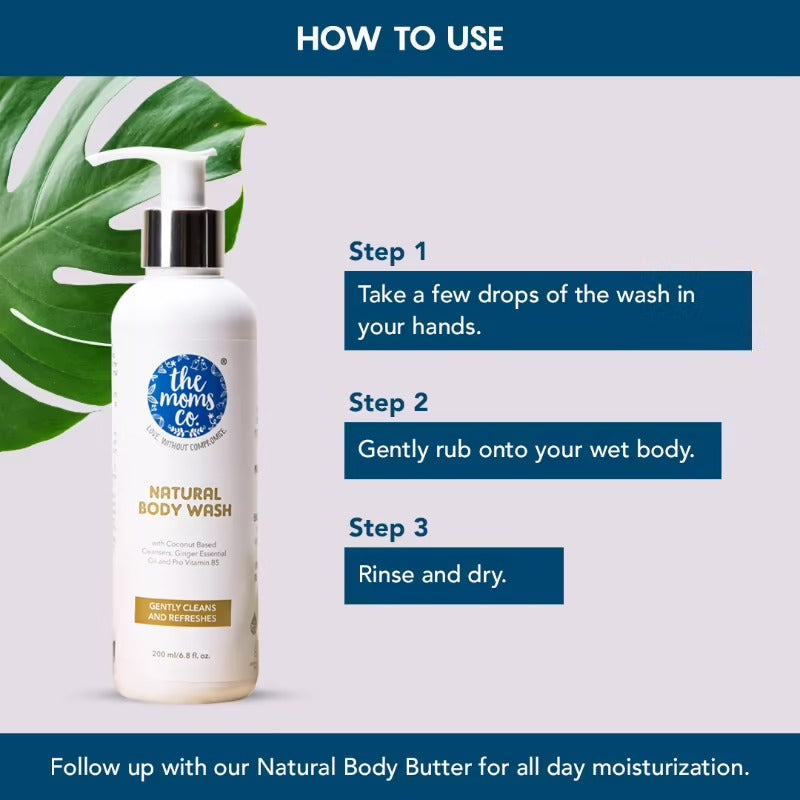 The Moms Co Natural Body Wash | Grocsy