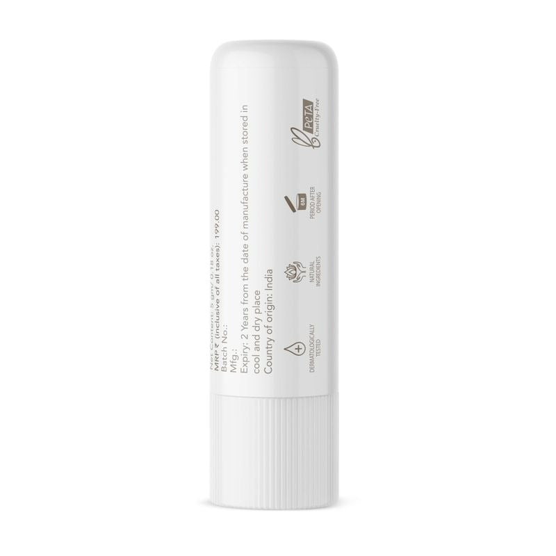 The Moms Co Natural Vanilla Lip Balm | Grocsy