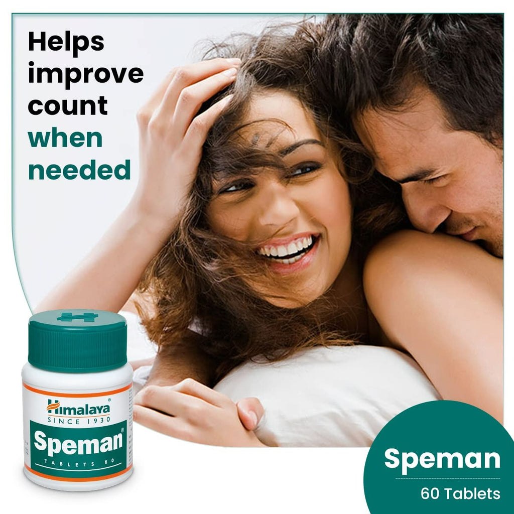 Himalaya Speman Tablets | Ayurvedic Male Reproductive Health & Sperm Quality Support - Swadesiicart
