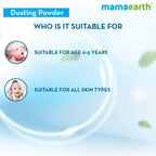 Mamaearth Dusting Baby Powder For Calms & Relaxes Skin, Prevents Diaper Rash | Grocsy