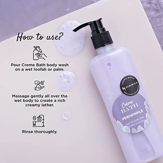 Kimirica Creme Bath Periwinkle Body Wash | Grocsy