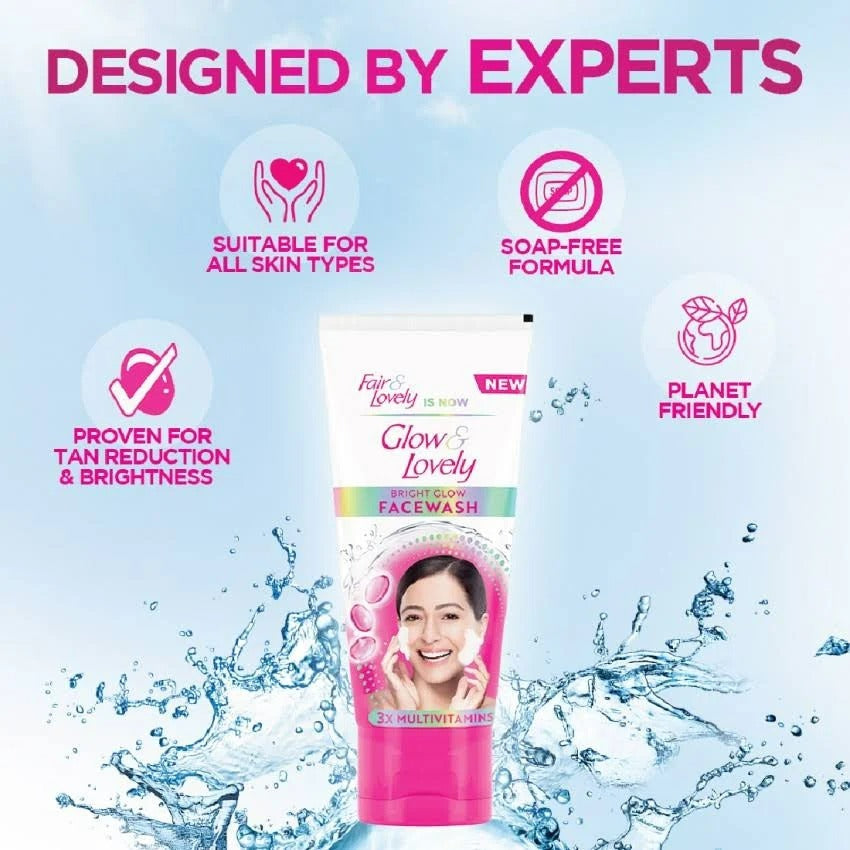 Glow & Lovely Face wash - Instant Glow | Grocsy