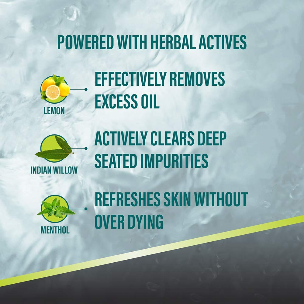 Himalaya Men Intense Oil Clear Lemon Face Wash | Grocsy
