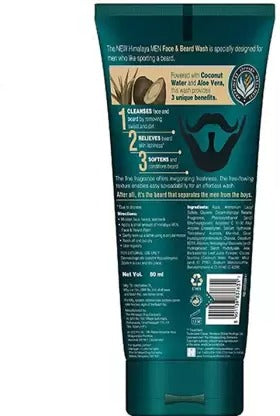Himalaya Men Face and Beard Wash | Grocsy