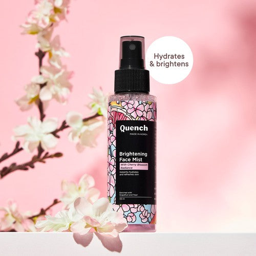Quench Botanics Mon Cherry Brightening Face Mist - Korean Skincare | Grocsy