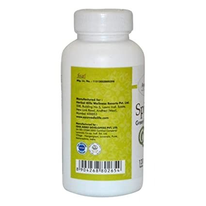 Ayurvedic Life Spirulina Tablets | Grocsy
