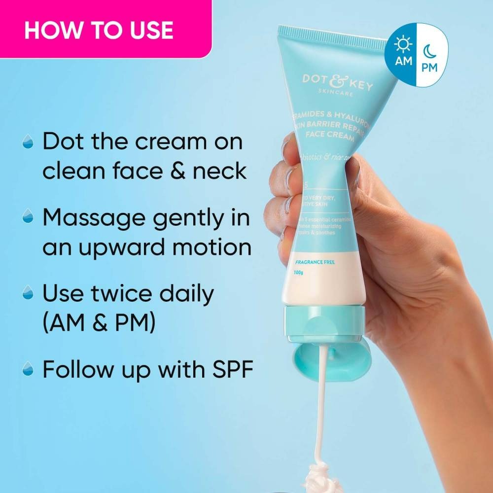Dot & Key Ceramides & Hyaluronic Skin Barrier Repair + Face Cream (Copy) | Grocsy