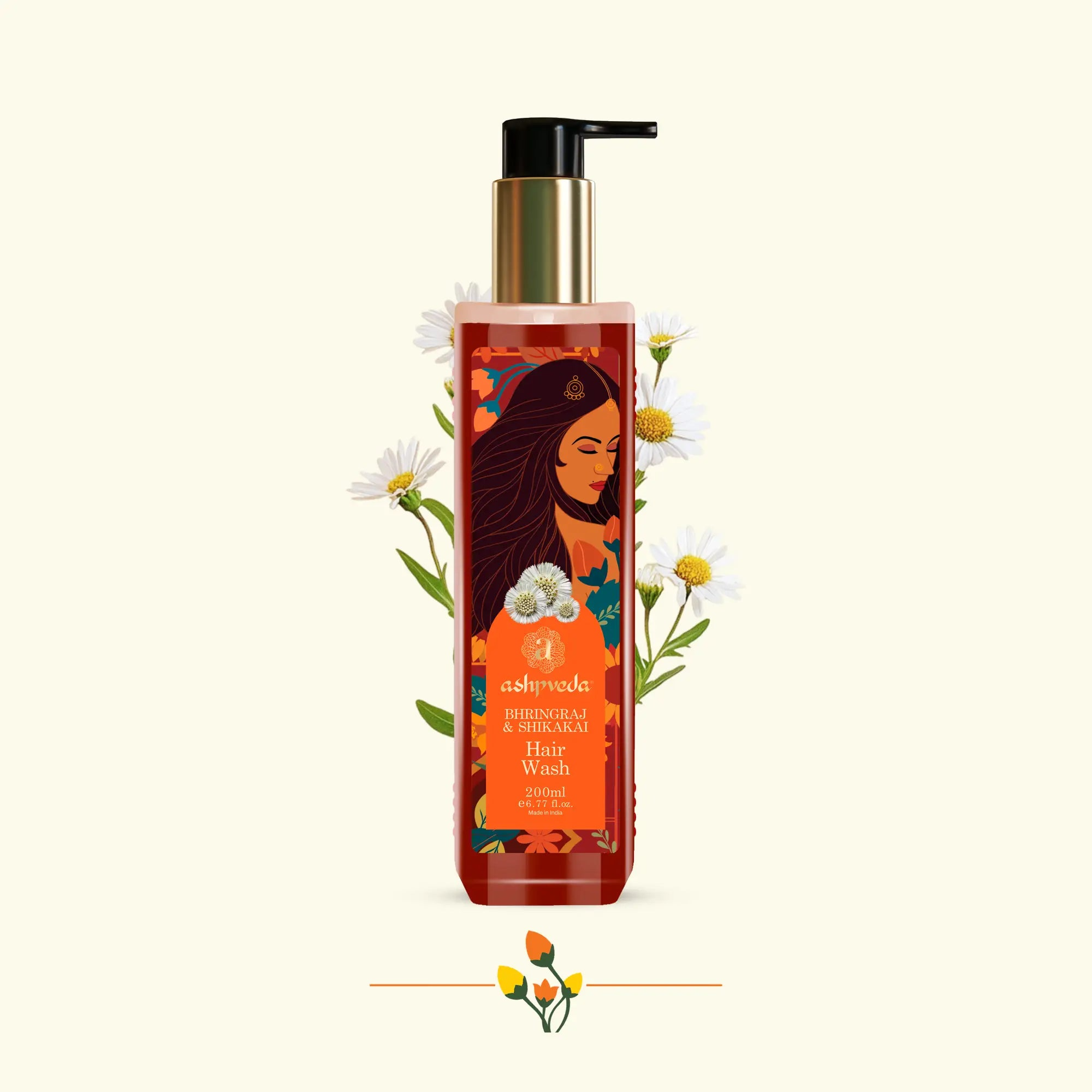 Ashpveda Essentials of Shikakai & Bhringraj Hair Wash | Grocsy