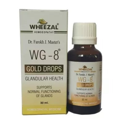 Wheezal Homeopathy WG-8 Gold Drops | Grocsy