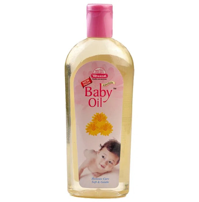 Wheezal Calendula Baby Oil | Grocsy