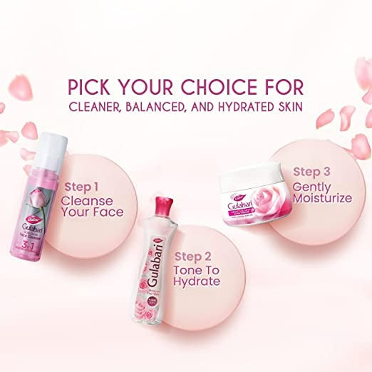 Dabur Gulabari Rose Glow Face Cleanser | Grocsy