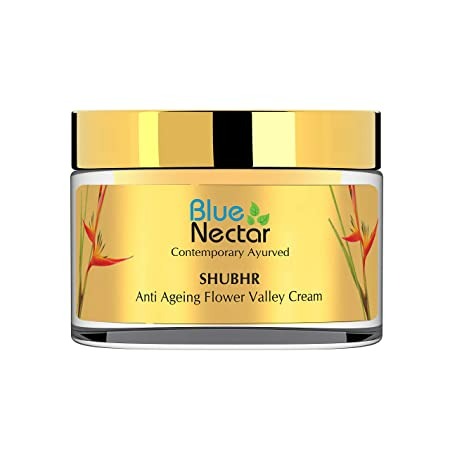 Blue Nectar Shubhr Anti Ageing Flower Valley Face Cream for Men | Grocsy