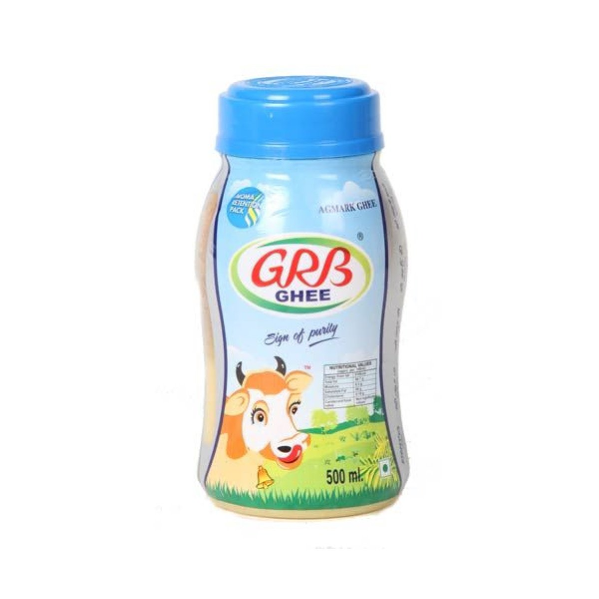 Grb Pure Cow Ghee Sign of Purity | Homemade Organic Authentic Ghee | Grocsy