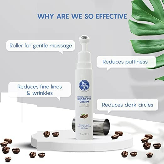 The Moms Co Natural Vita Rich Under Eye Cream | Grocsy