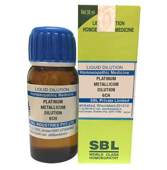 SBL Homeopathy Platinum Metallicum Dilution | Grocsy