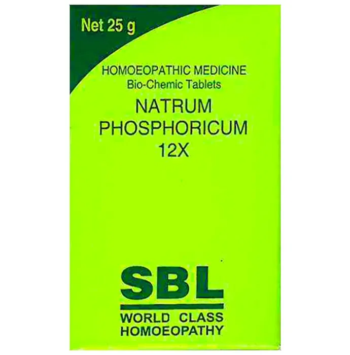 SBL Homeopathy Natrum Phosphoricum Biochemic Tablets | Grocsy