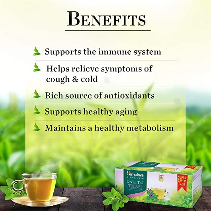 Himalaya Green Tea Tulasi | Grocsy