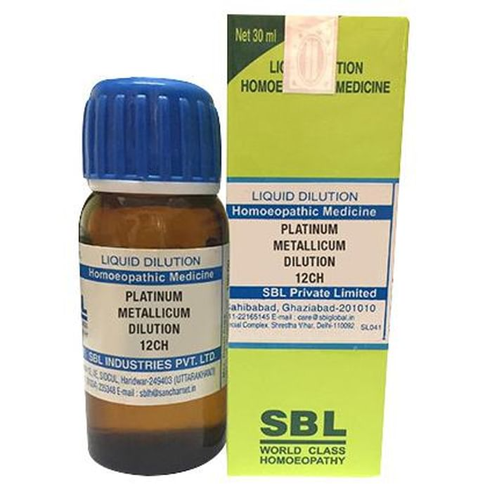 SBL Homeopathy Platinum Metallicum Dilution | Grocsy